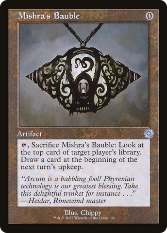 {C} Mishra's Bauble (Retro) [The Brothers' War Retro Artifacts][BRR 034]