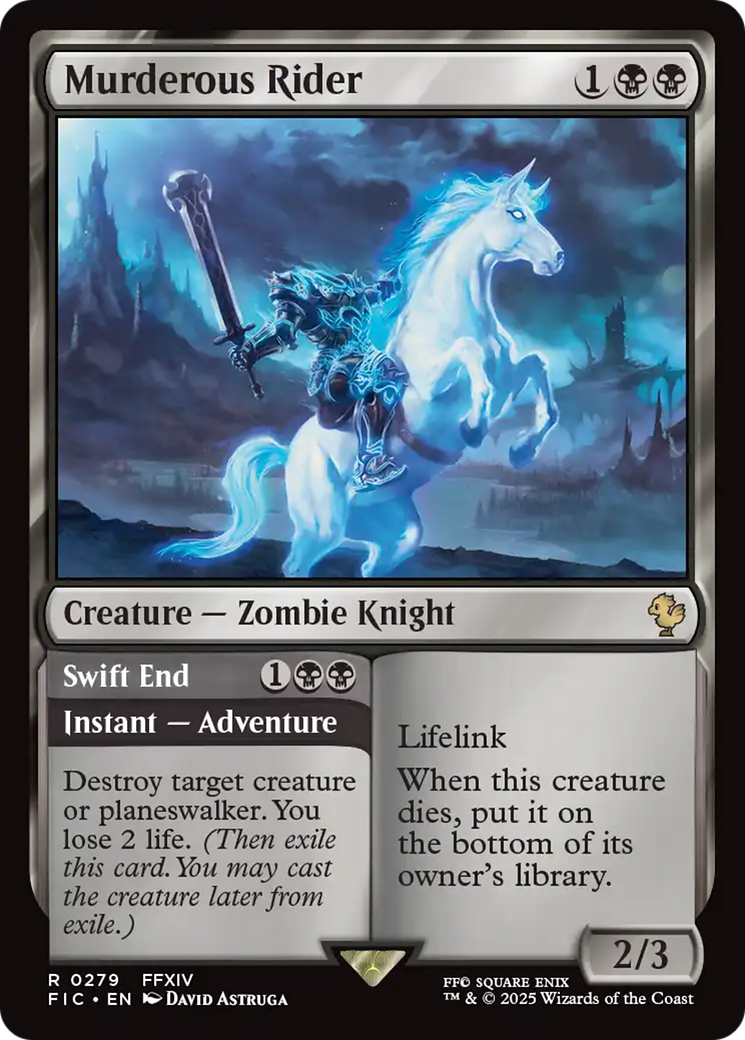 {R} Murderous Rider [FINAL FANTASY Commander][FIC 279]