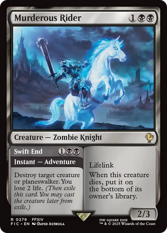 {R} Murderous Rider [FINAL FANTASY Commander][FIC 279]