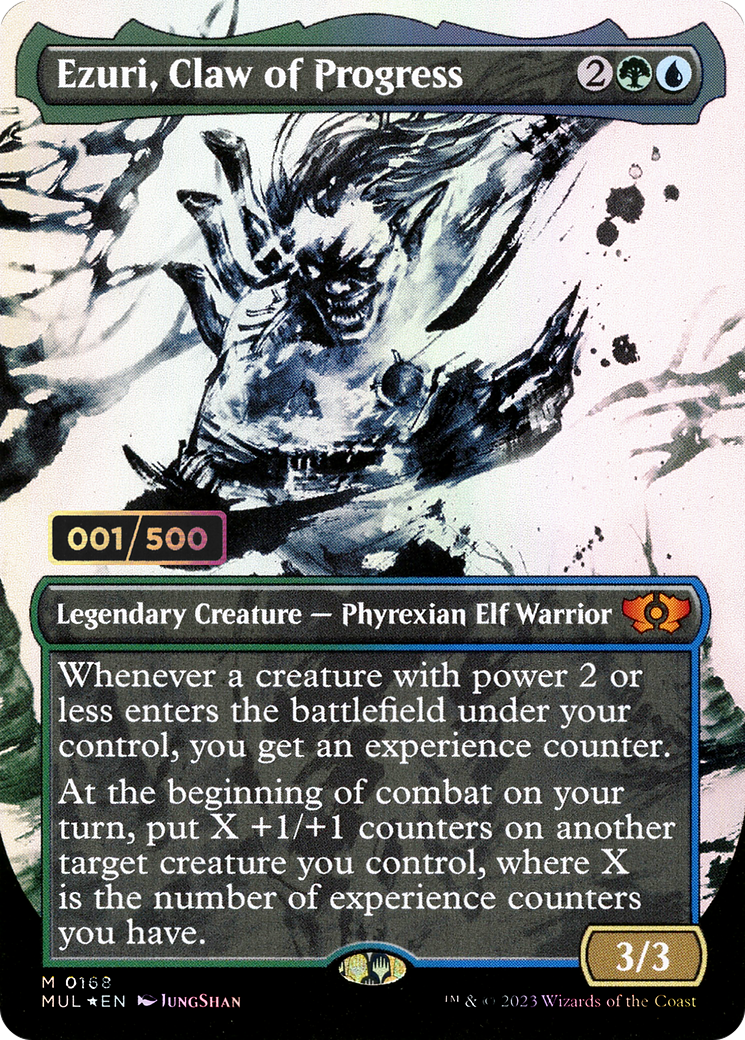 {R} Ezuri, Claw of Progress (Serialized) [Multiverse Legends][SR MUL 168]