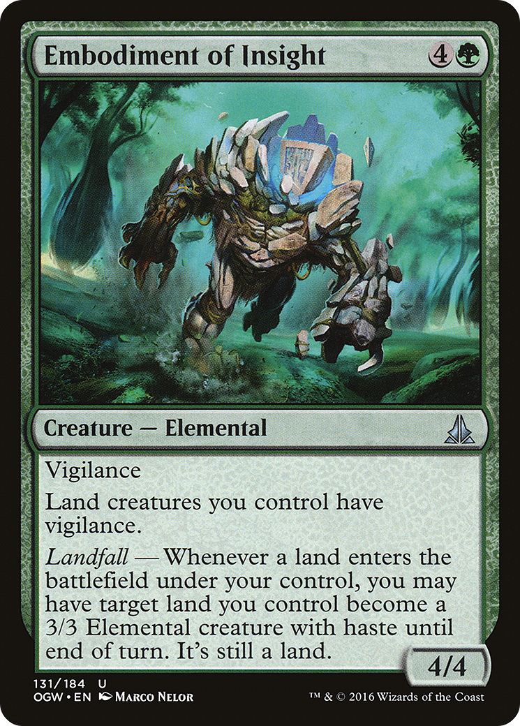 {C} Embodiment of Insight [Oath of the Gatewatch][OGW 131]