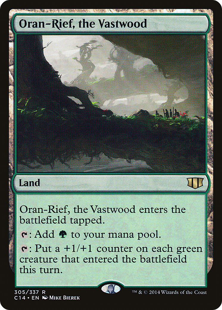 {R} Oran-Rief, the Vastwood [Commander 2014][C14 305]