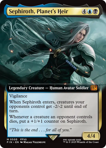 {@R} Sephiroth, Planet's Heir (Extended Art) [FINAL FANTASY][FIN 505]