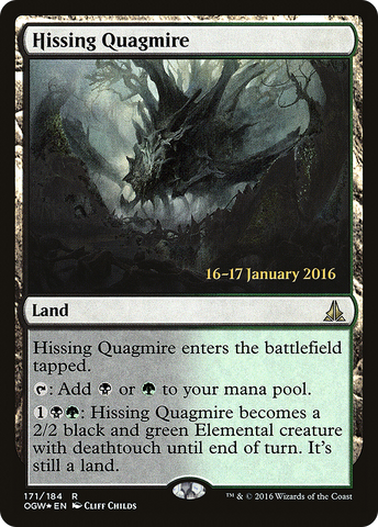 {R} Hissing Quagmire [Oath of the Gatewatch Prerelease Promos][PR OGW 171]