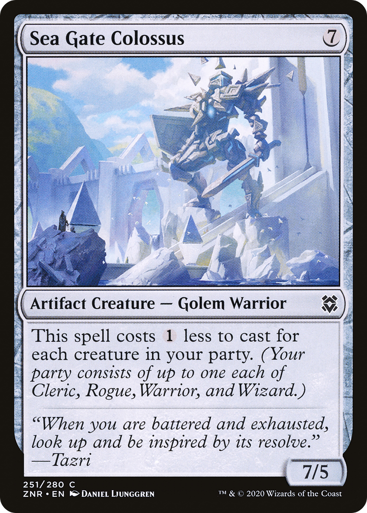{C} Sea Gate Colossus [Zendikar Rising][ZNR 251]