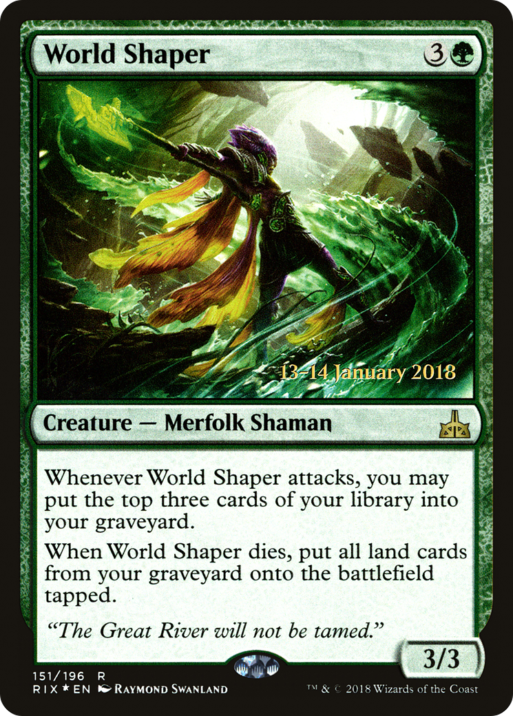 {R} World Shaper [Rivals of Ixalan Prerelease Promos][PR RIX 151] - Misty Mountain Games