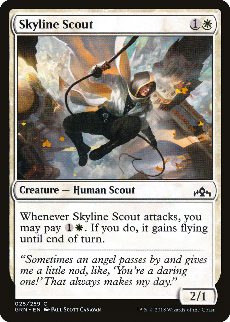 {C} Skyline Scout [Guilds of Ravnica][GRN 025]