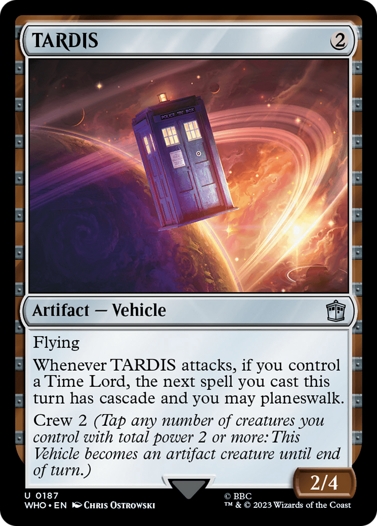 {C} TARDIS [Doctor Who][WHO 187]