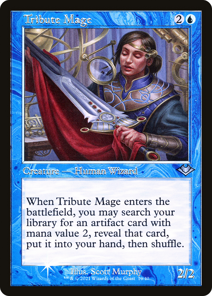 {C} Tribute Mage (Retro) [Modern Horizons 2][RF MH1 010]