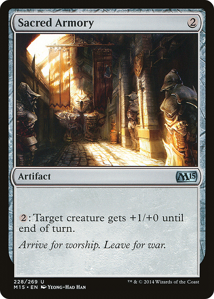 {C} Sacred Armory [Magic 2015][M15 228]