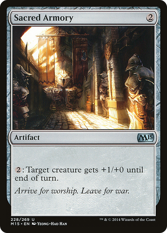 {C} Sacred Armory [Magic 2015][M15 228]