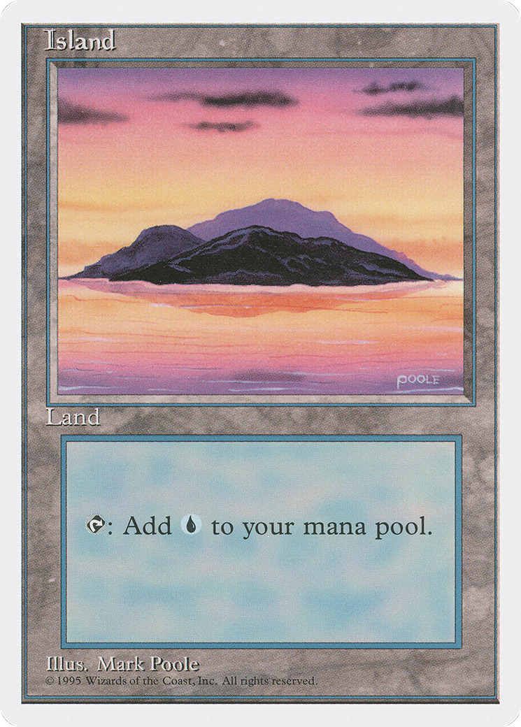 {B}[4ED 367] Island (367) [Fourth Edition]