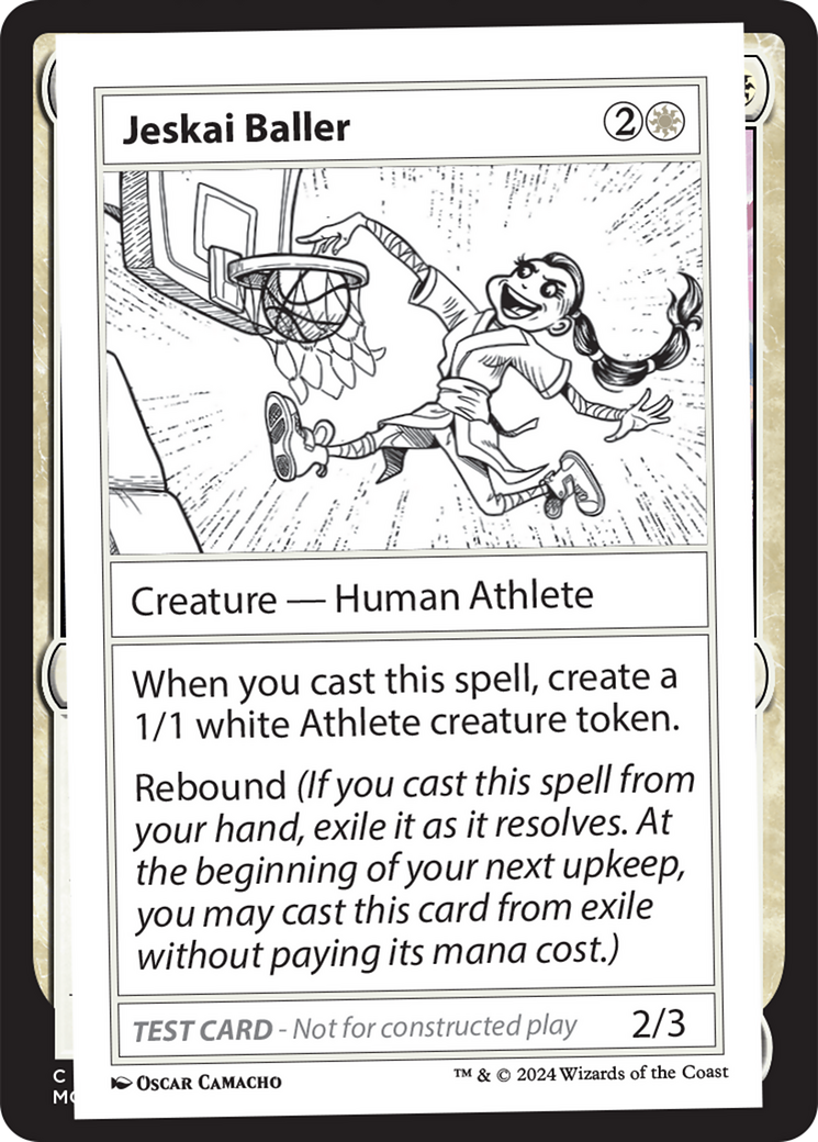 {C} Jeskai Baller [Mystery Booster 2 Playtest Cards][MB2 PLAYTEST]