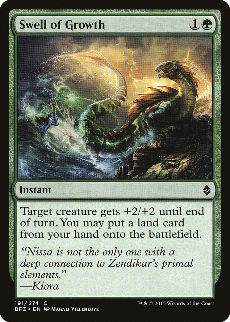 {C} Swell of Growth [Battle for Zendikar][BFZ 191]