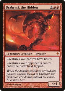 {R} Urabrask the Hidden [New Phyrexia][NPH 098] - Misty Mountain Games
