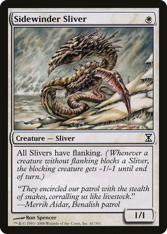 {C} Sidewinder Sliver [Time Spiral][TSP 041]