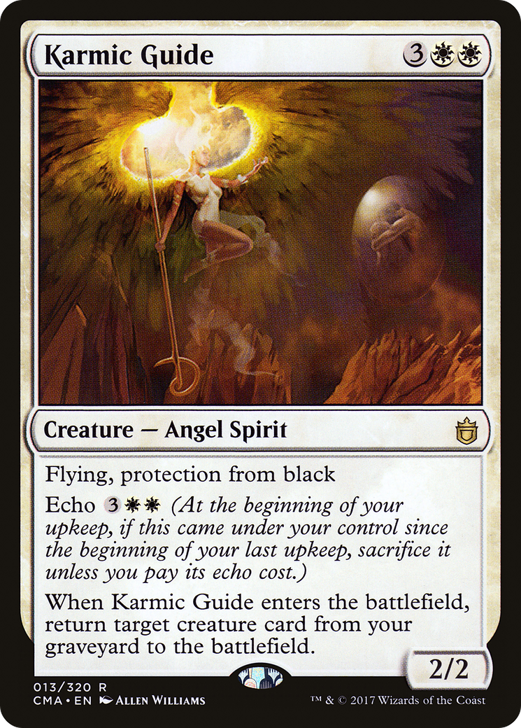 {R} Karmic Guide [Commander Anthology][CMA 013]