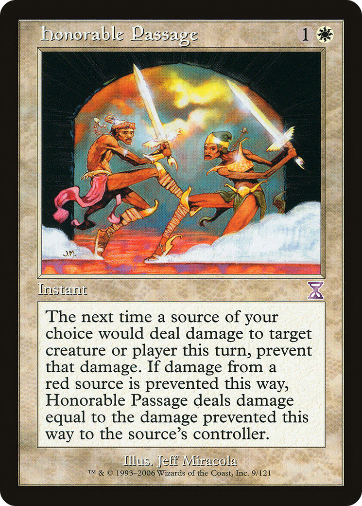 {R} Honorable Passage [Time Spiral Timeshifted][TSB 009]