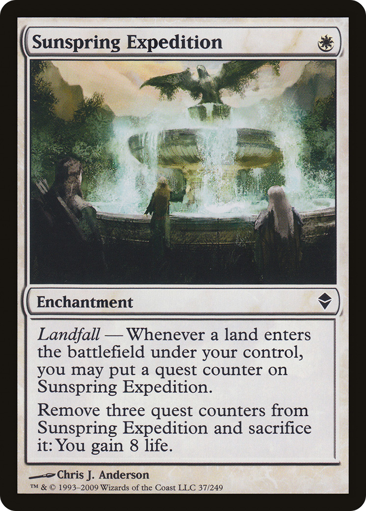 {C} Sunspring Expedition [Zendikar][ZEN 037]