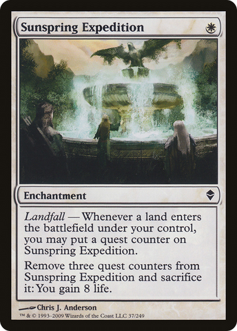 {C} Sunspring Expedition [Zendikar][ZEN 037]