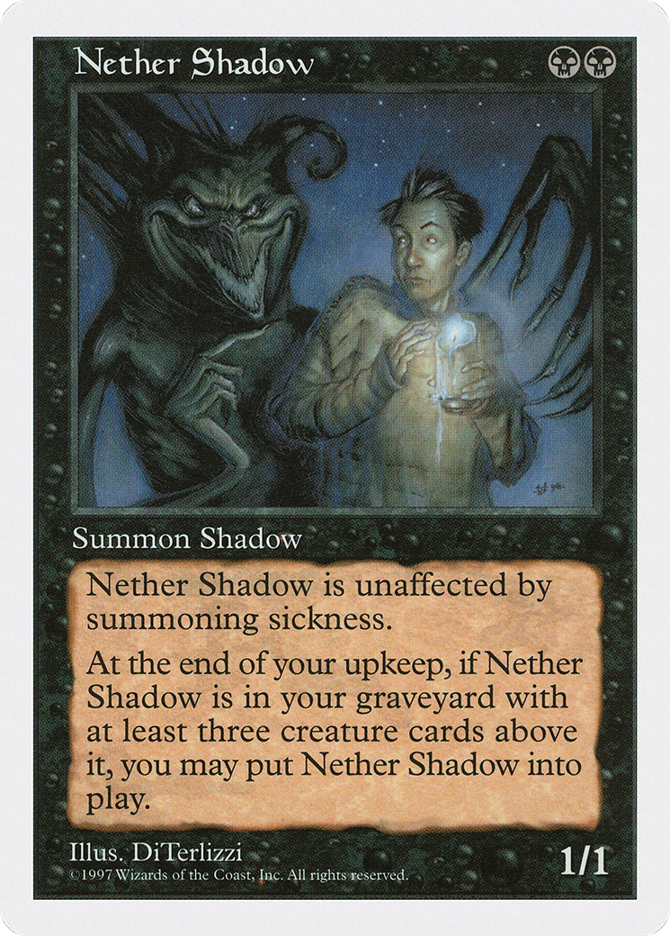 {R} Nether Shadow [Fifth Edition][5ED 183] - Misty Mountain Games