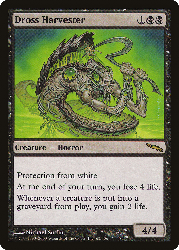 {R} Dross Harvester [Mirrodin][MRD 063]