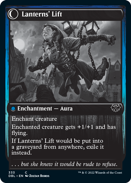 {C} Lantern Bearer // Lanterns' Lift [Innistrad: Double Feature][DBL 333]