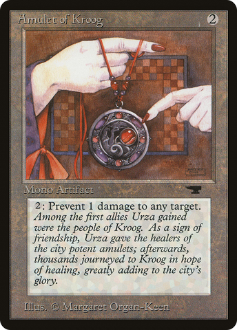 {C} Amulet of Kroog [Antiquities][ATQ 036]