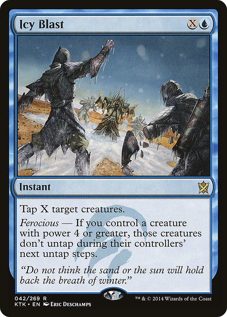 {R} Icy Blast [Khans of Tarkir][KTK 042] - Misty Mountain Games