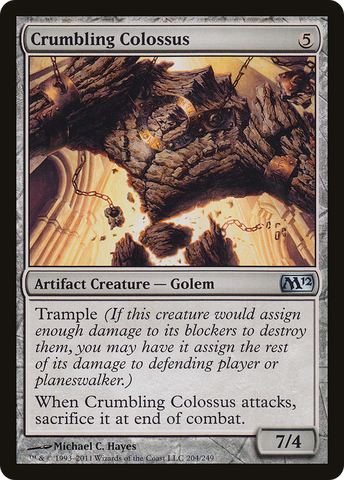 {C} Crumbling Colossus [Magic 2012][M12 204]
