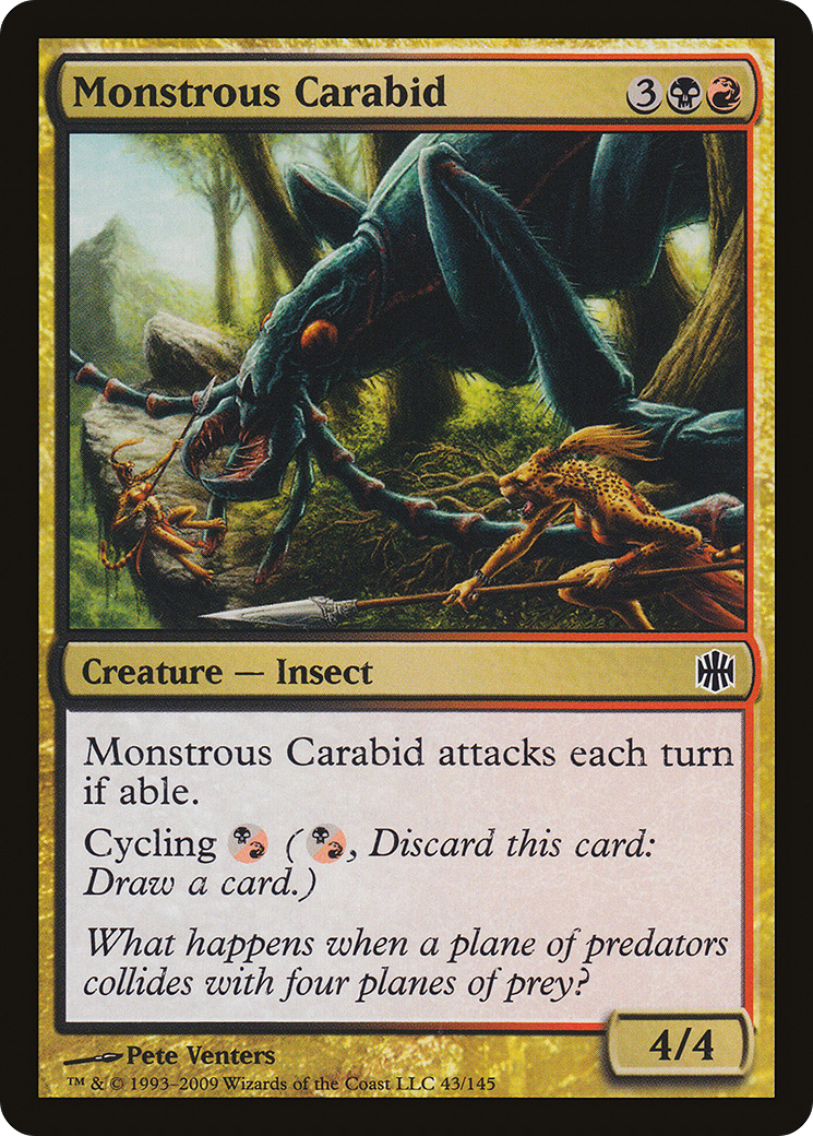 {C} Monstrous Carabid [Alara Reborn][ARB 043]