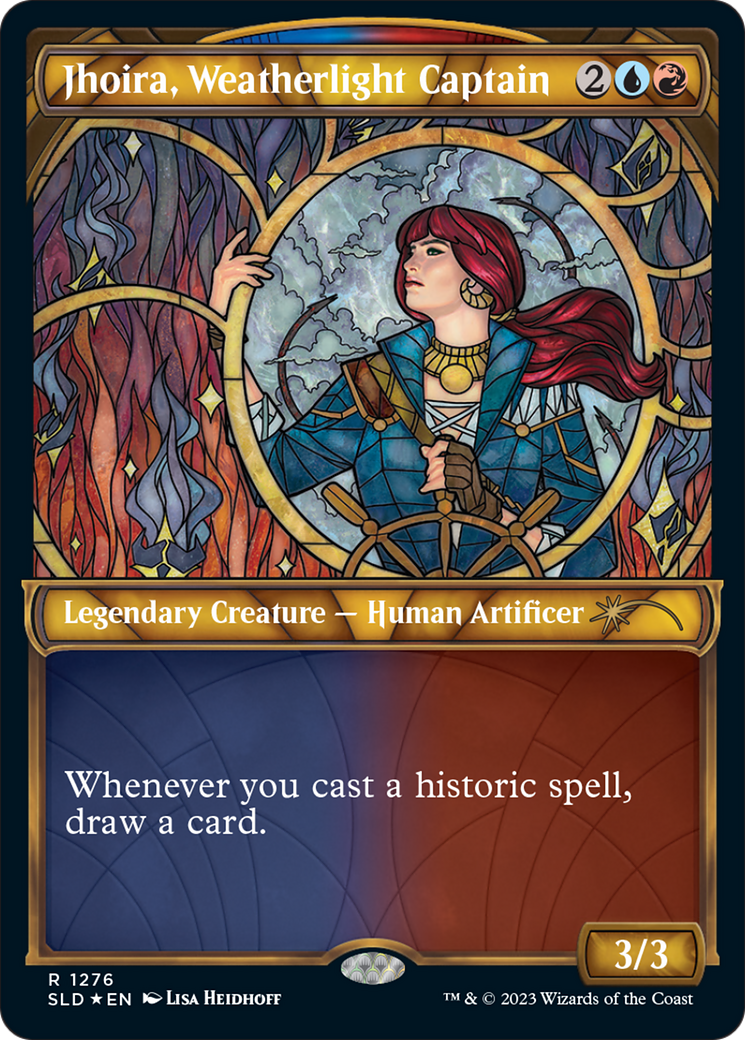 {R} Jhoira, Weatherlight Captain (Halo Foil) [Secret Lair Drop Series][SLD 1276]