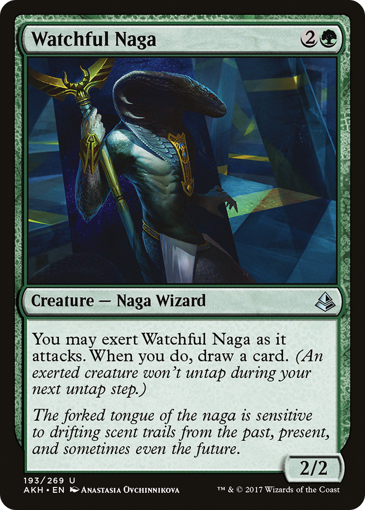 {C} Watchful Naga [Amonkhet][AKH 193]