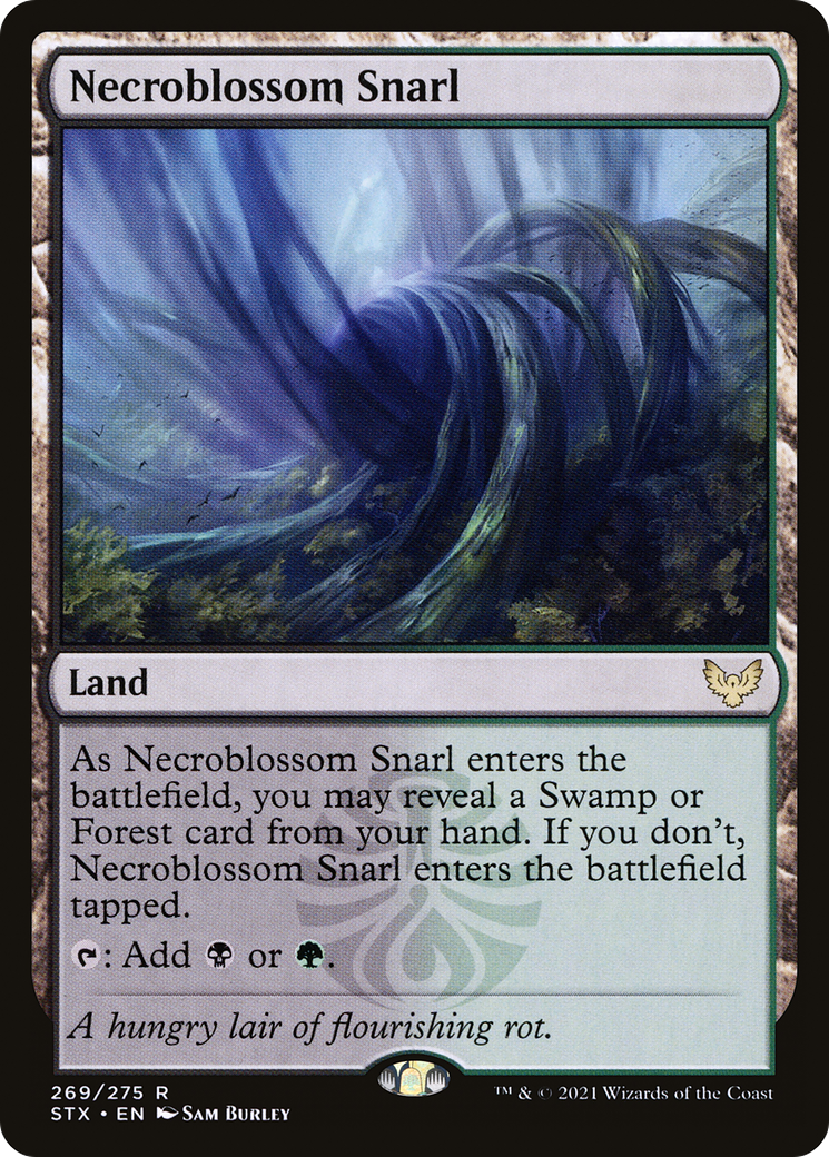 {R} Necroblossom Snarl [Strixhaven: School of Mages][STX 269]
