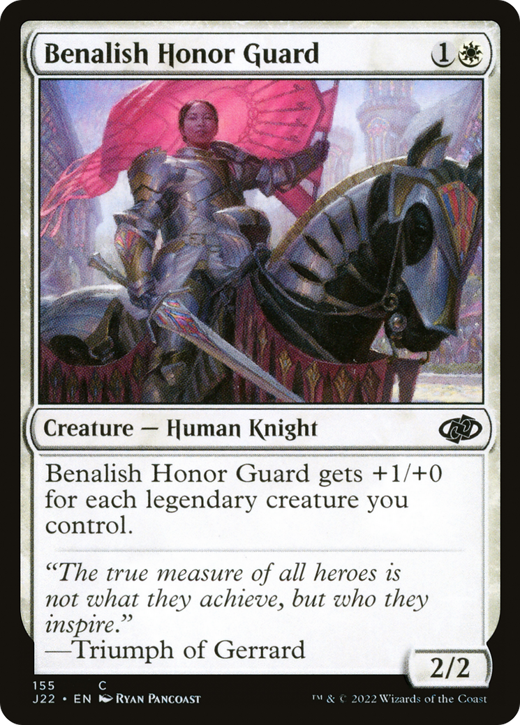 {C} Benalish Honor Guard [Jumpstart 2022][J22 155]