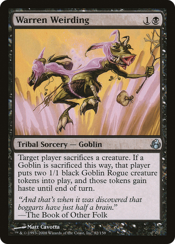 {C} Warren Weirding [Morningtide][MOR 082]