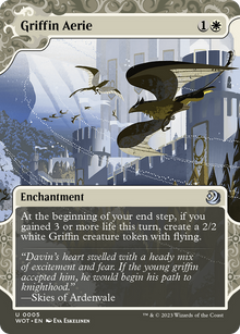 {C} Griffin Aerie [Wilds of Eldraine: Enchanting Tales][WOT 005]