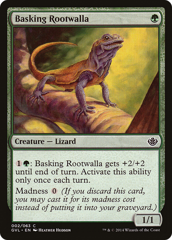 {C} Basking Rootwalla (Garruk vs. Liliana) [Duel Decks Anthology][GVL 002]