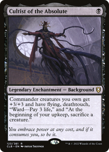 {R} Cultist of the Absolute [Commander Legends: Battle for Baldur's Gate][CLB 123]
