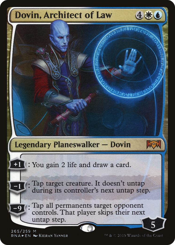 {R} Dovin, Architect of Law [Ravnica Allegiance][RNA 265]