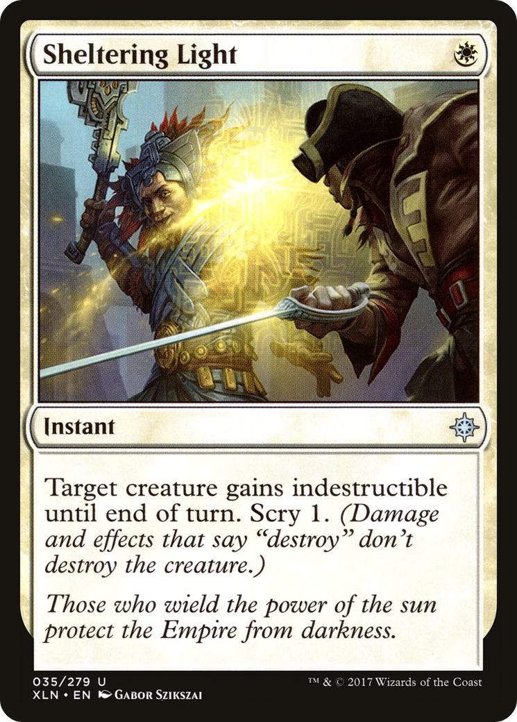 {C} Sheltering Light [Ixalan][XLN 035]