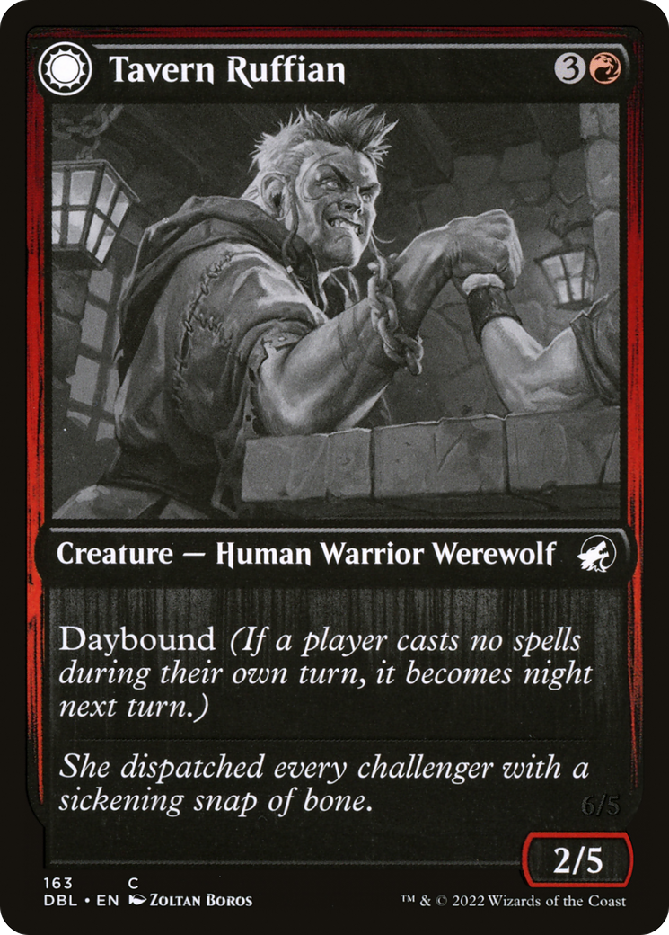 {C} Tavern Ruffian // Tavern Smasher [Innistrad: Double Feature][DBL 163]