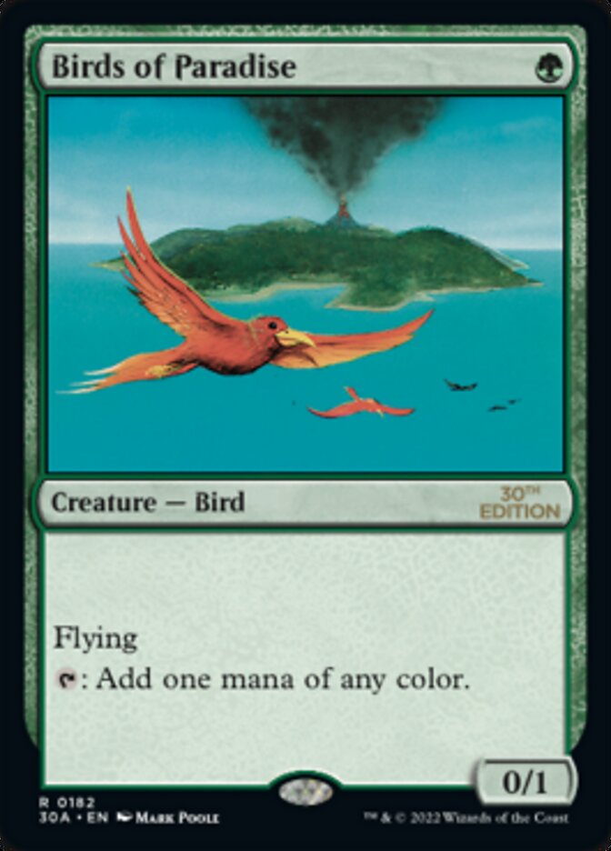 {R} Birds of Paradise [30th Anniversary Edition][30A 182]
