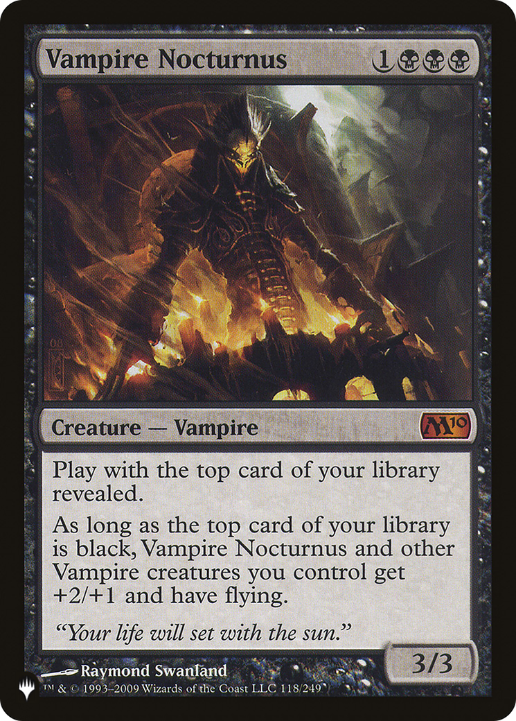 Vampire Nocturnus [LIST 118/249]