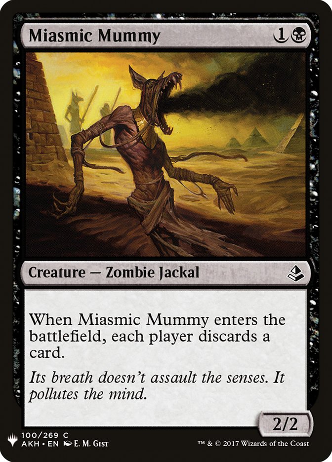 {C} Miasmic Mummy [Mystery Booster][MB1 AKH 100]