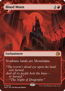 {R} Blood Moon [Wilds of Eldraine: Enchanting Tales][WOT 040]