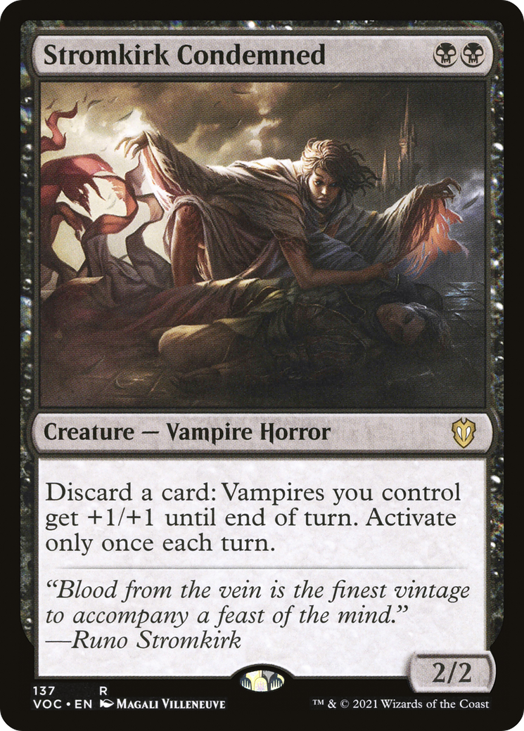 {R} Stromkirk Condemned [Innistrad: Crimson Vow Commander][VOC 137]