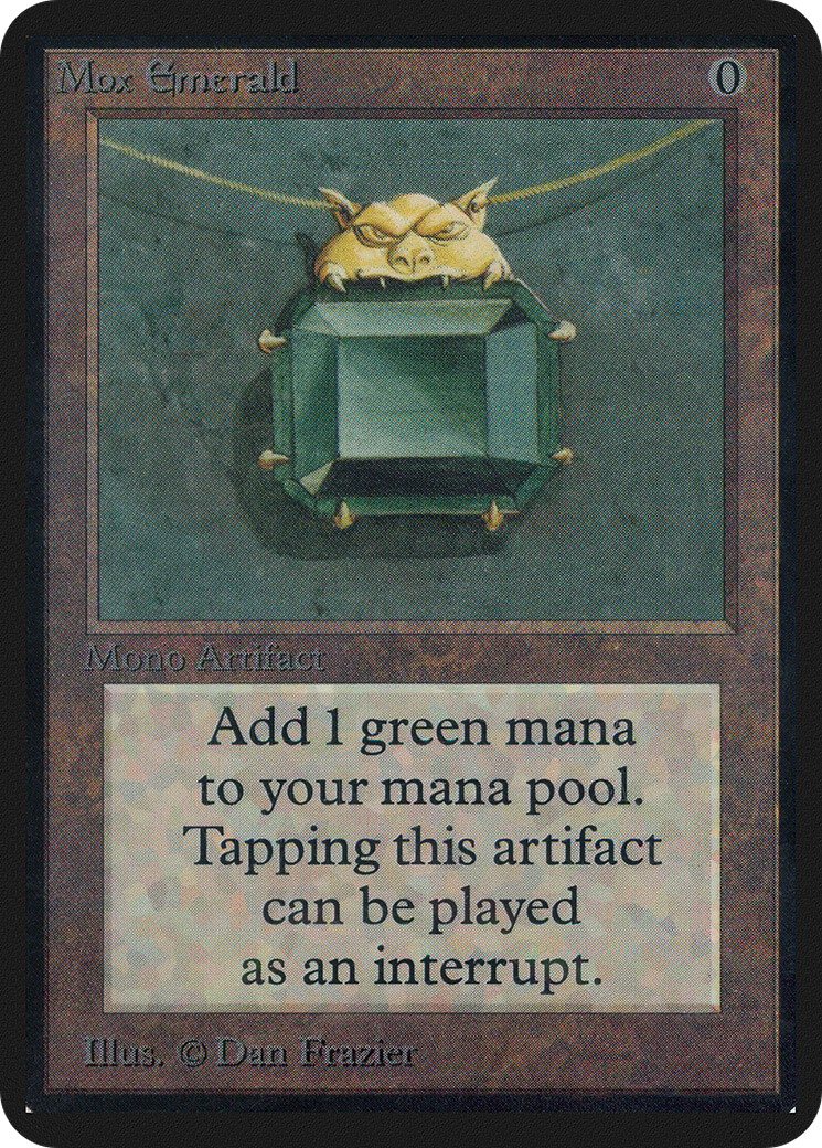 {R} Mox Emerald [Alpha Edition][LEA 261]