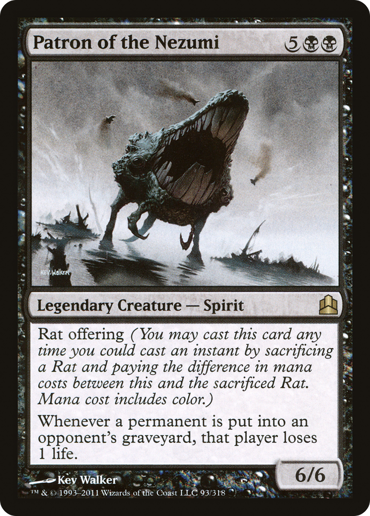 {R} Patron of the Nezumi [Commander 2011][CMD 093]