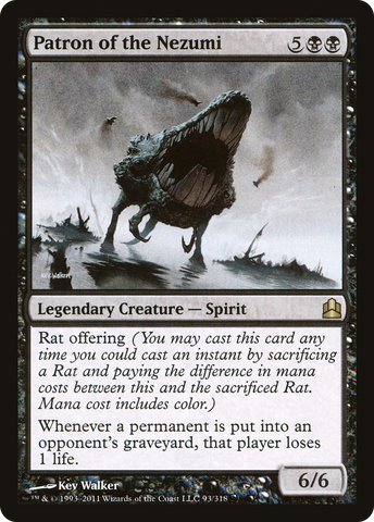 {R} Patron of the Nezumi [Commander 2011][CMD 093]